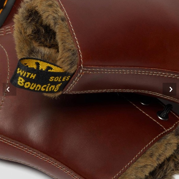 1460 SERENA FAUX FUR LINED LACE UP BOOTS Dr. Martens - Picture 4 of 16